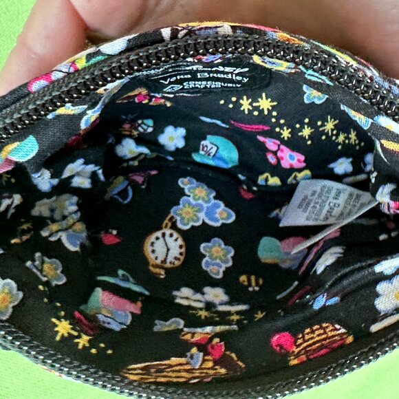 VERA BRADLEY DISNEY CLIP & ZIP MINI POUCH WRISTLET :NWT DISNEY CLASSICS SWIRL - Picture 10 of 12